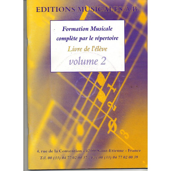 Formation Musicale Complète Vol.2