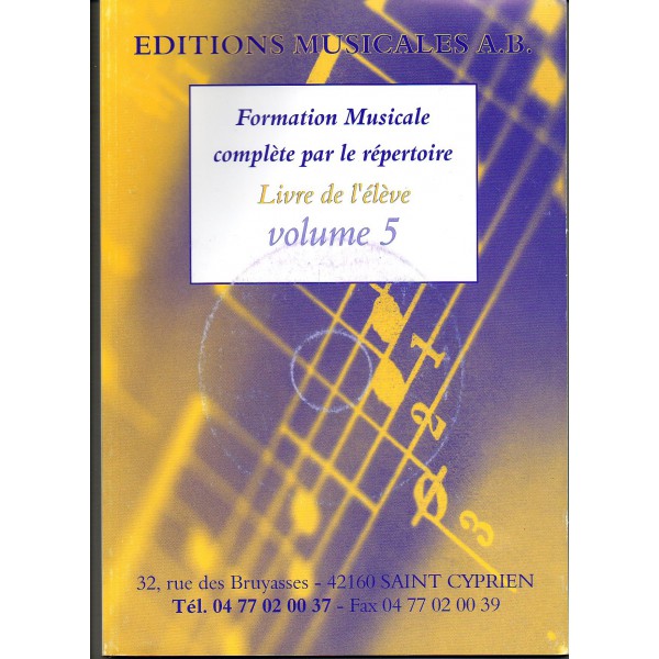 Formation Musicale Complète Vol.5