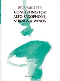 Concertino For Alto Saxophone, Strings And Winds (MINTZER BOB)