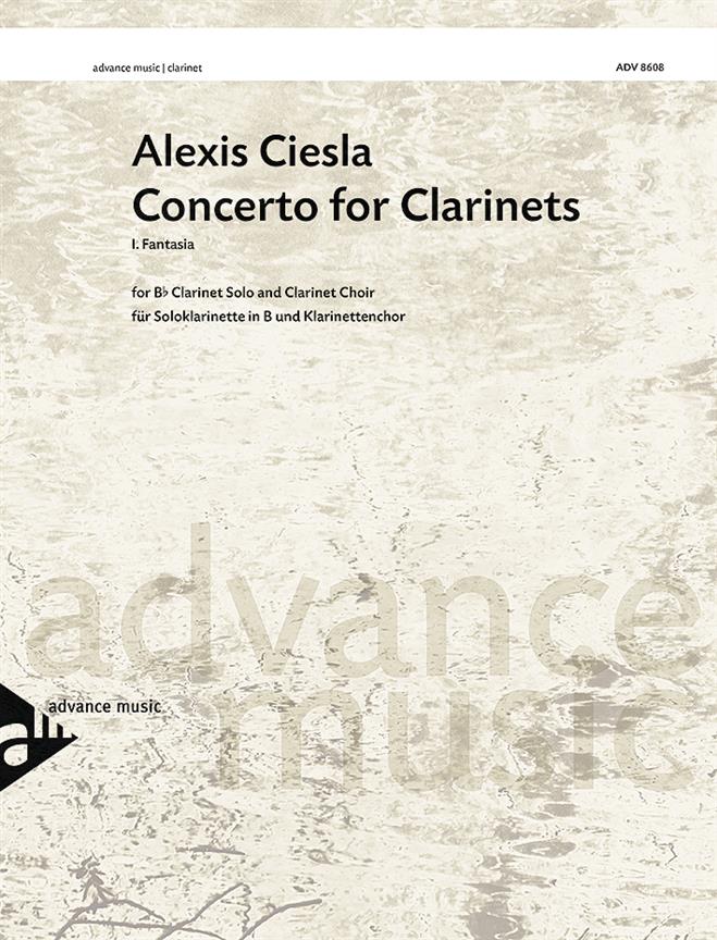 Concerto For Clarinets (CIESLA ALEXIS)
