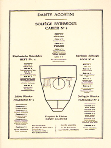 Solfge Rythmique Vol.4 (AGOSTINI DANTE)