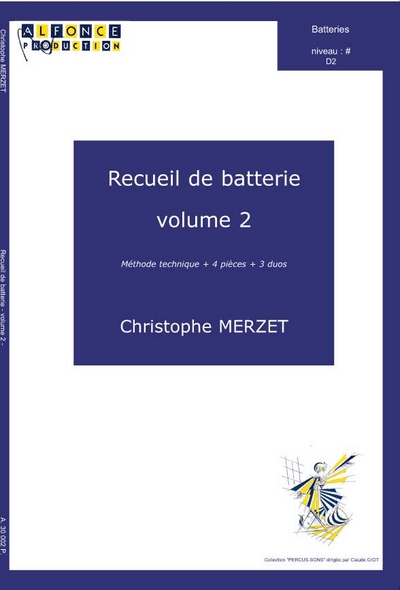 Recueil De Batterie, Vol.2 (MERZET CHRISTOPHE)