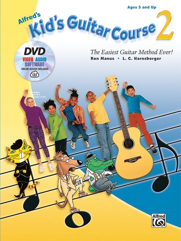 Alfreds Kids Guitar Course 2 - With Dvd