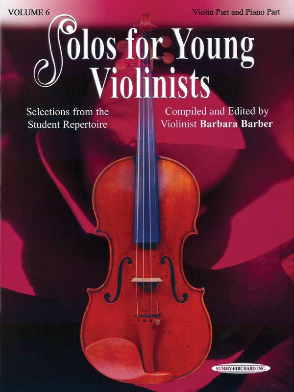 Solos For Young Violinists Vol.6 (DIVERS AUTEURS / ARR)