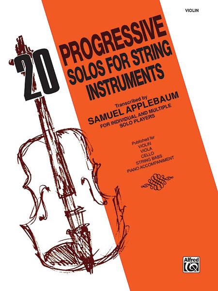 20 Progressive Solos For String Instruments (APPLEBAUM SAMUEL)