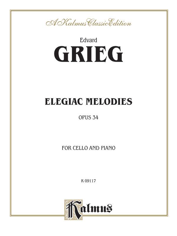 Elegiac Melodies, Op. 34 (GRIEG EDVARD)