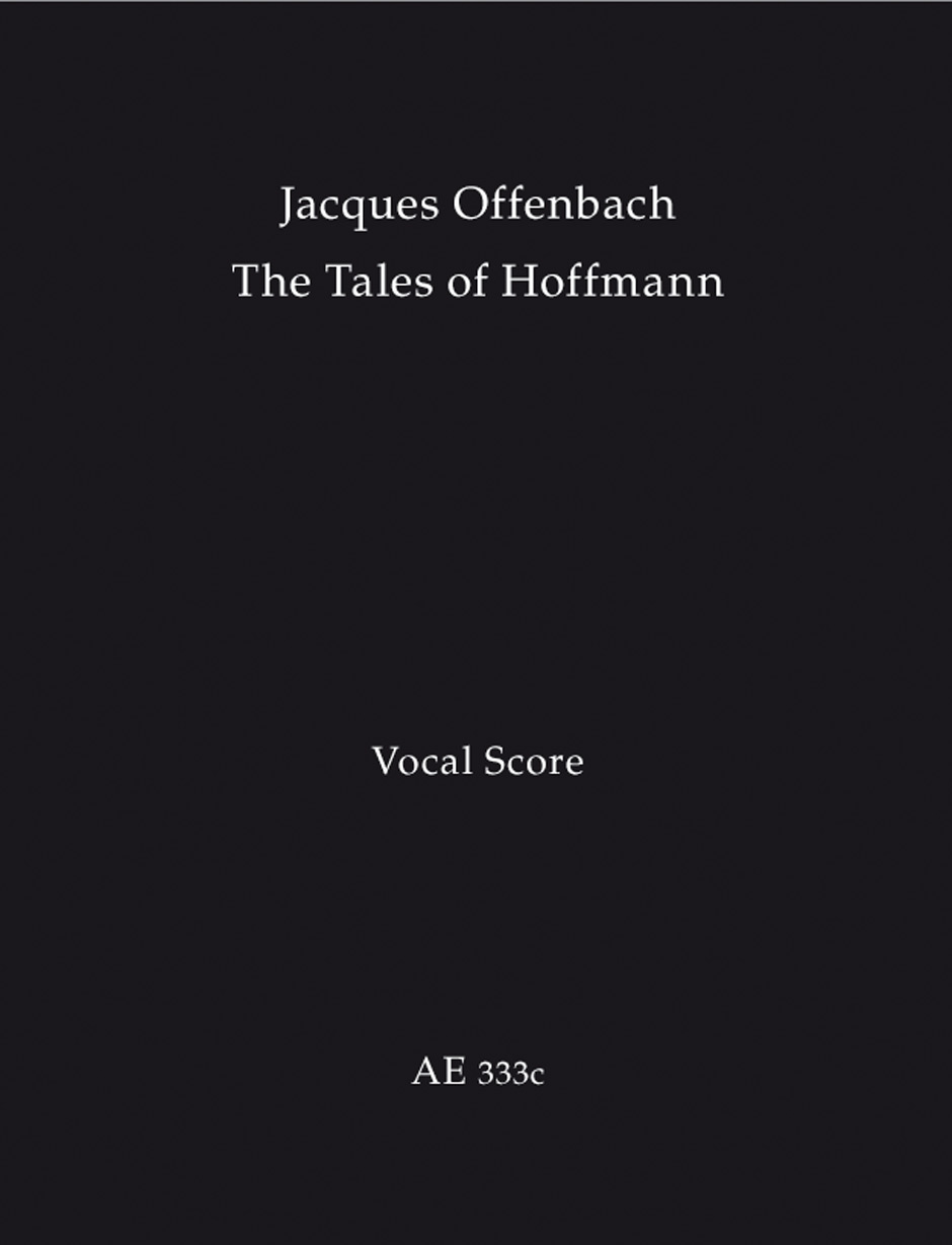 Hoffmanns Erzählungen - Les Contes D'Hoffmann - The Tales Of Hoffmann (OFFENBACH JACQUES)