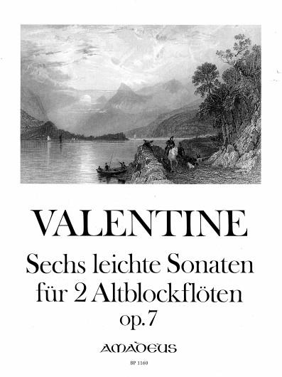 6 Easy Sonatas Op. 7 (VALENTINE ROBERT)
