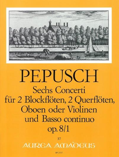 Concerto F Major Op. 8/I (PEPUSCH JOHANN CHRISTOPH)