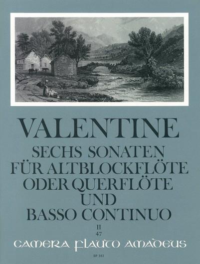 6 Sonatas Op. 5 Vol.2 (VALENTINE ROBERT)