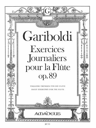 Exercices Journaliers Op. 89 (GARIBOLDI GIUSEPPE)