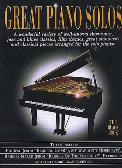 Great Piano Solos Black Revised