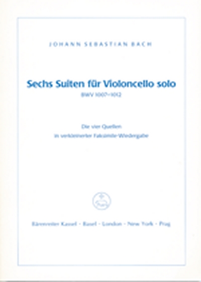 6 Suiten Für Violoncello Solo (BACH JOHANN SEBASTIAN)