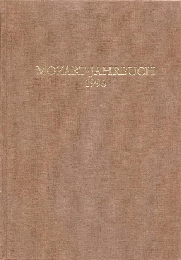 Mozart-Jahrbuch 1996