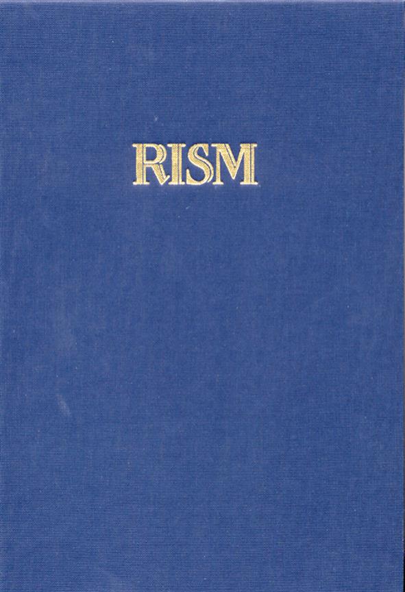 Internationales Quellenlexikon Der Musik (Rism), Serie A/1 Einzeldrucke Vor 1800, Band 5: Kaa - Monsigny