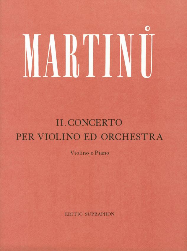 Konzert Für Violine Und Orchester (MARTINU BOHUSLAV)