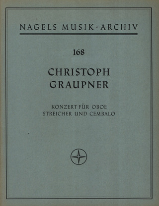 Konzert Für Oboe, Streicher Und Basso Continuo (GRAUPNER CHRISTOPH)