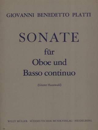 Sonate (PLATTI GIOVANNI BENEDETTO)