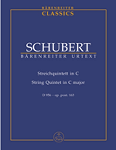 Streichquintett D 956 (SCHUBERT FRANZ)