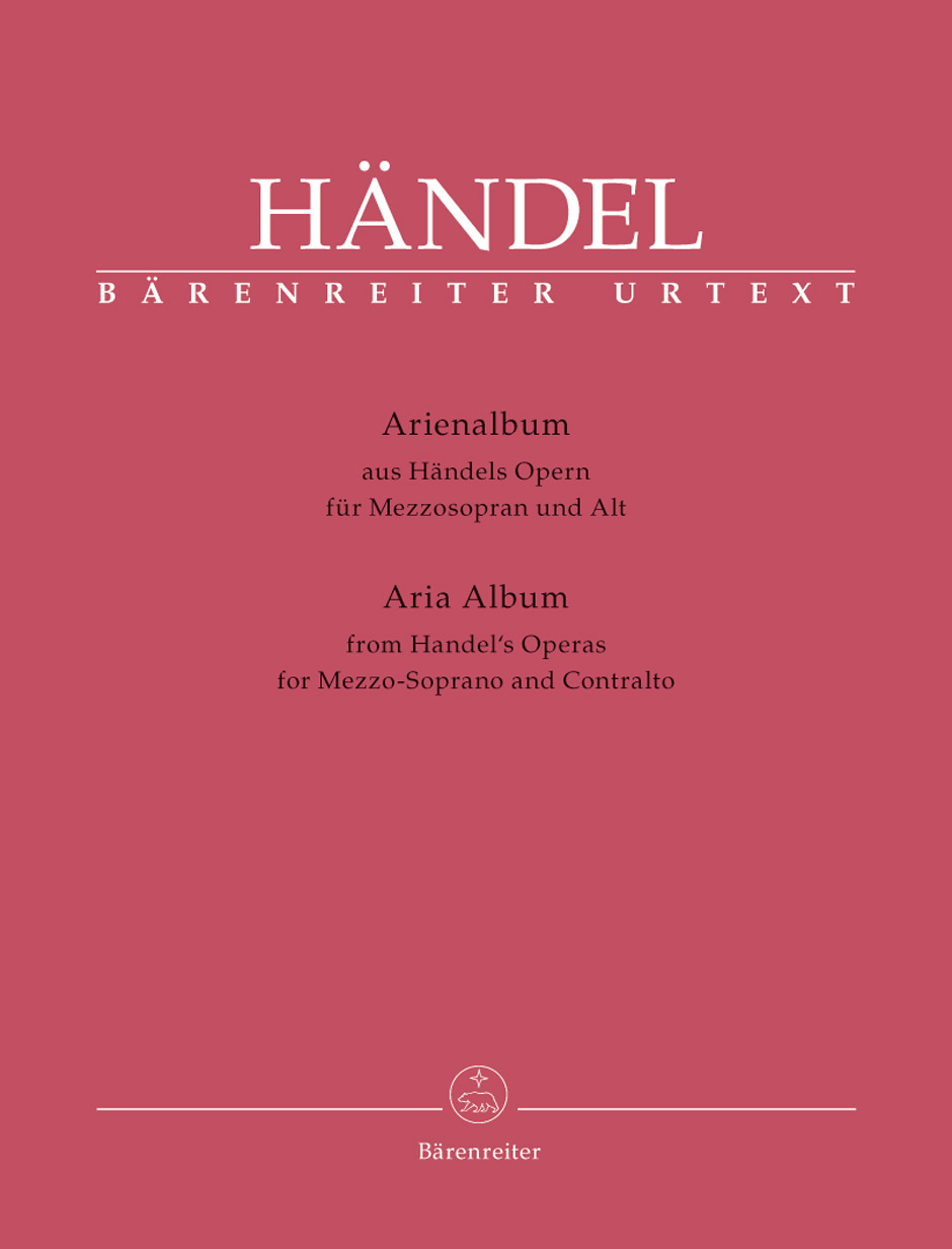 Aria Albums From Handel's Operas. Mezzo-Soprano And Contralto (HAENDEL GEORG FRIEDRICH)