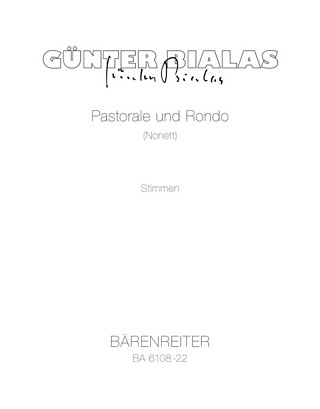 Pastorale Und Rondo (1969)