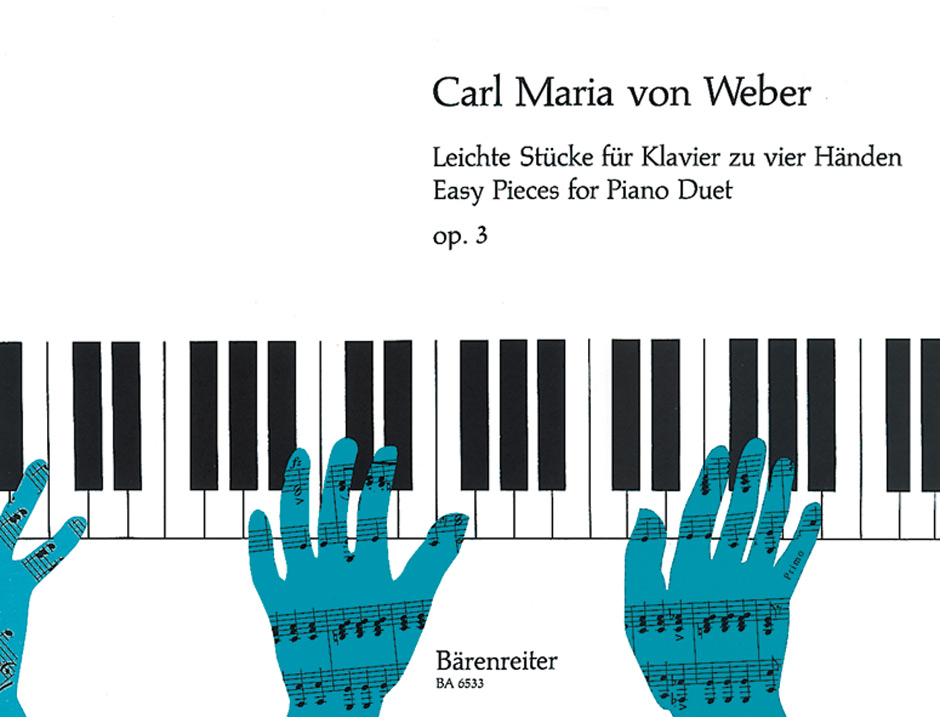 Leichte Stücke Für Klavier Zu Vier Händen (WEBER CARL MARIA VON)