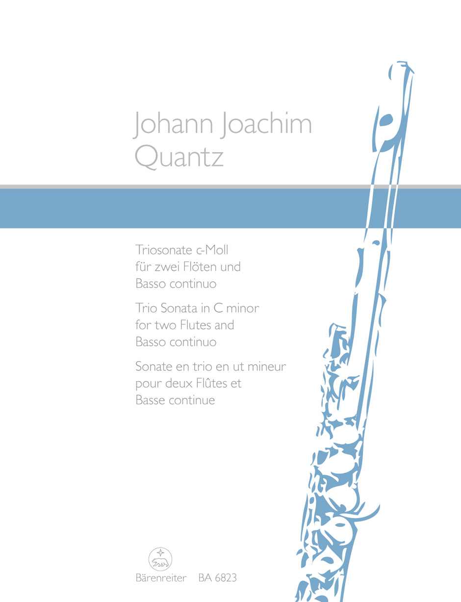 Triosonate Für Zwei Flöten Und Basso Continuo (QUANTZ JOHANN JOACHIM)
