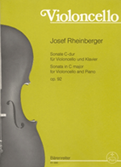 Sonate Für Violoncello Und Klavier (RHEINBERGER JOSEF GABRIEL)