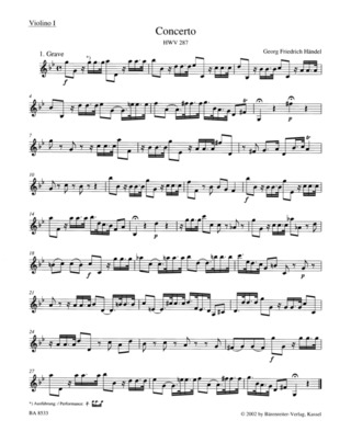 Konzert In G-Moll Für Flöte (Oboe) Und Orchester