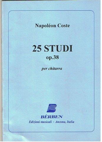 25 Studi Op. 38 - Gilardino (COSTE NAPOLEON)