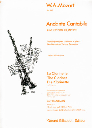 Andante Cantabile KV 545