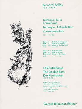 Technique De La Contrebasse Vol.1 - Etude De La Main Gauche (SALLES BERNARD)