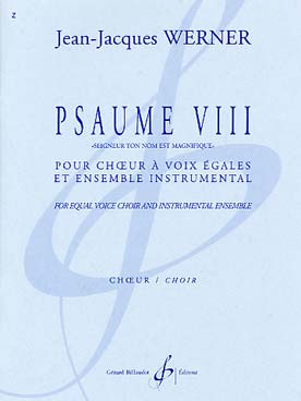 Psaume VIII - Partie De Choeur