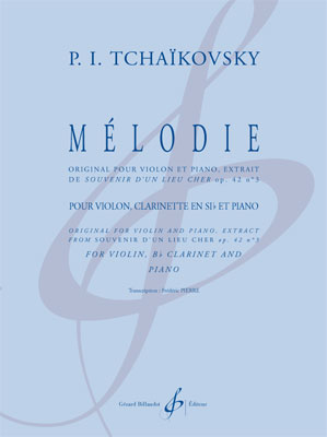 Melodie, Extrait De Souvenir D'Un Lieu Cher Op. 42 #3