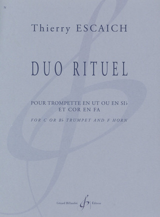 Duo Rituel (ESCAICH THIERRY)