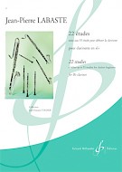 22 études - Suite aux 55 études pour débuter la clarinette (LABASTE JEAN-PIERRE)