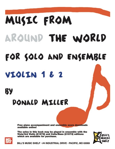 Music From Around The World - Solo And Ensemble (MILLER DONALD)