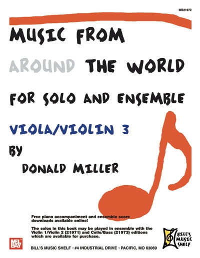 Music From Around The World For Solo And Ensemble Vol.3 (MILLER DONALD)