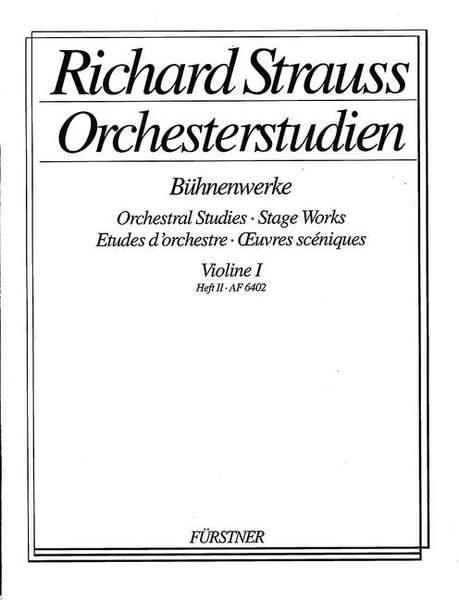 Orchestral Studies: Violin I Band 2 (STRAUSS RICHARD)
