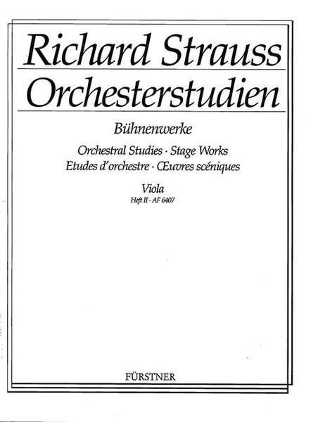 Orchestral Studies: Viola Band 2 (STRAUSS RICHARD)