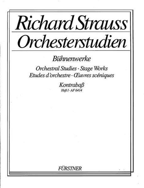 Orchestral Studies: Double Bass Band 1 (STRAUSS RICHARD)
