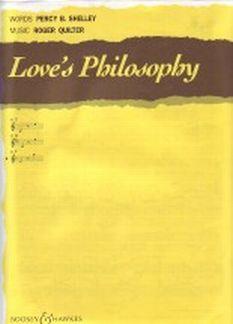 Love's Philosophy In C (QUILTER ROGER)