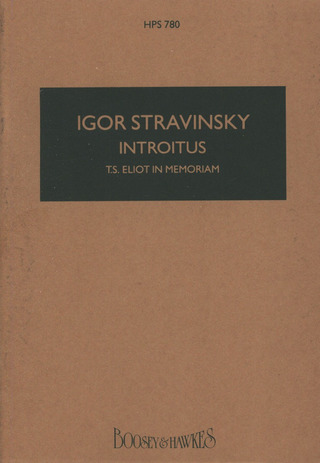 Introitus (STRAVINSKY IGOR)