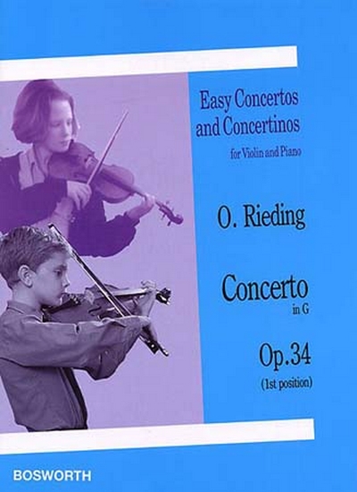 Concerto In G Op. 34 Violin/Piano (RIEDING OSKAR)