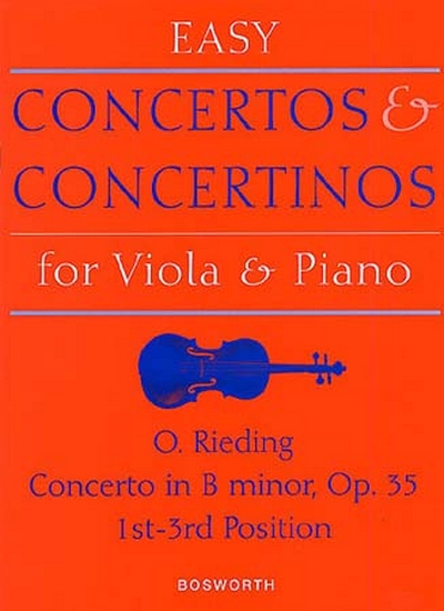 Concerto In Bm Op. 35 Viola/Piano (RIEDING OSKAR)