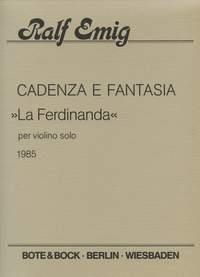 Cadenza And Fantasia