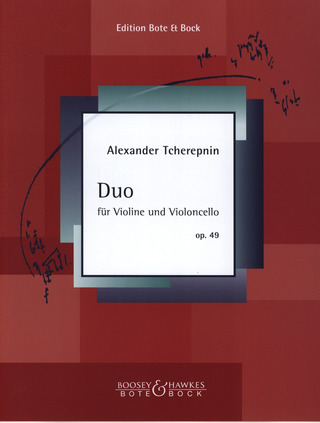 Duo Op. 49 (TCHEREPNINE ALEXANDER)