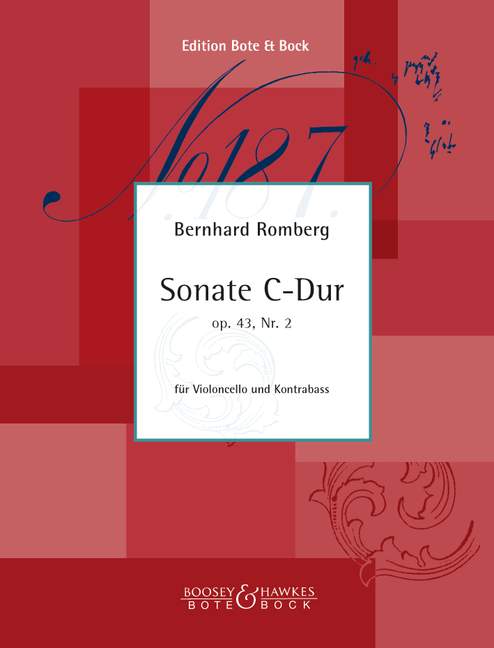 Sonata C Major Op. 43/2 (ROMBERG BERNHARD-HEINRICH)