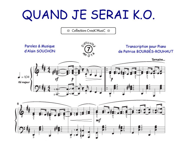 Alain Souchon : Livres de partitions de musique
