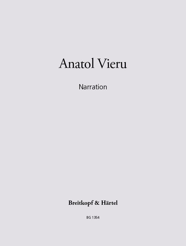 Narration (VIERU ANATOL)